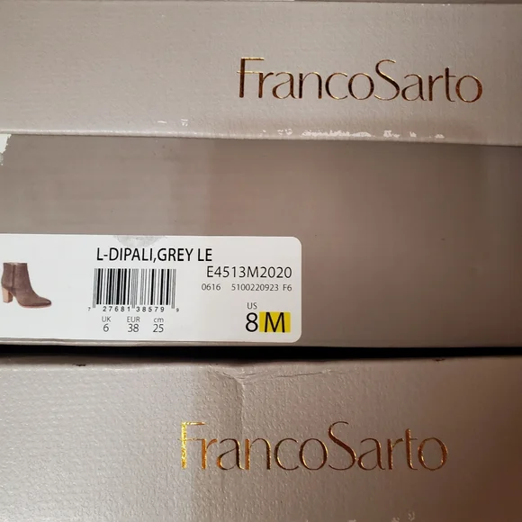 Franco sarto  ankle boots L-Dipali, Grey LE - Picture 8 of 10